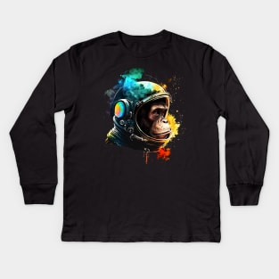 space ape Kids Long Sleeve T-Shirt